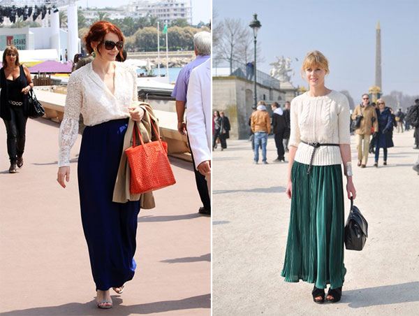 กระโปรงยาวแฟชั่น สวยๆ เก๋ๆ