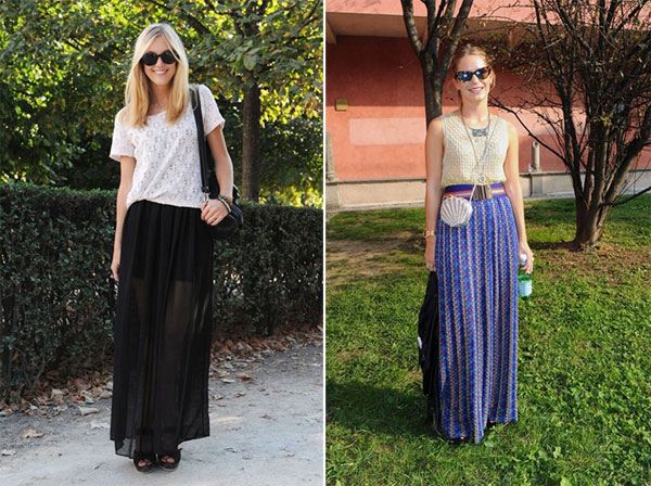 กระโปรงยาวแฟชั่น สวยๆ เก๋ๆ