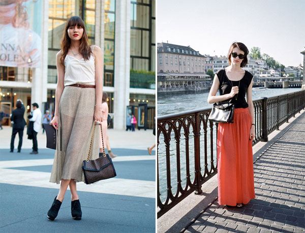 กระโปรงยาวแฟชั่น สวยๆ เก๋ๆ