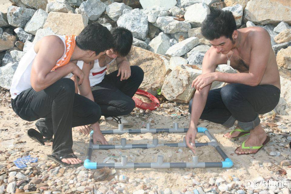 Men Hfash กิจกรรมกลางหาด