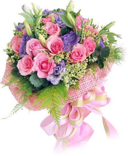 ตามด้วยช่อดอกไม้