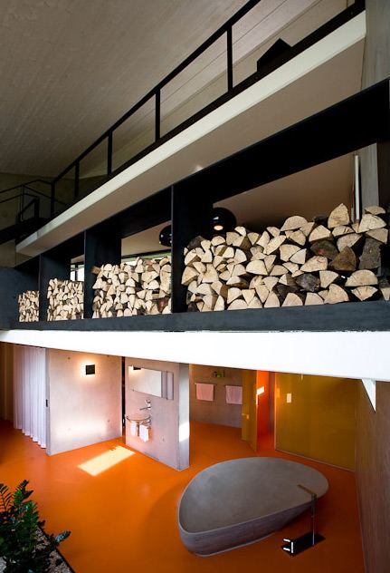 Modern German Architecture &ndash; Unusual Concrete House Plan