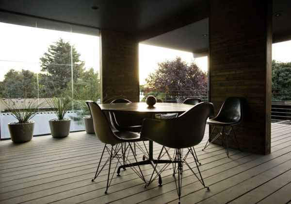 Utah Modern Homes for Sale - dark walnut makes it!