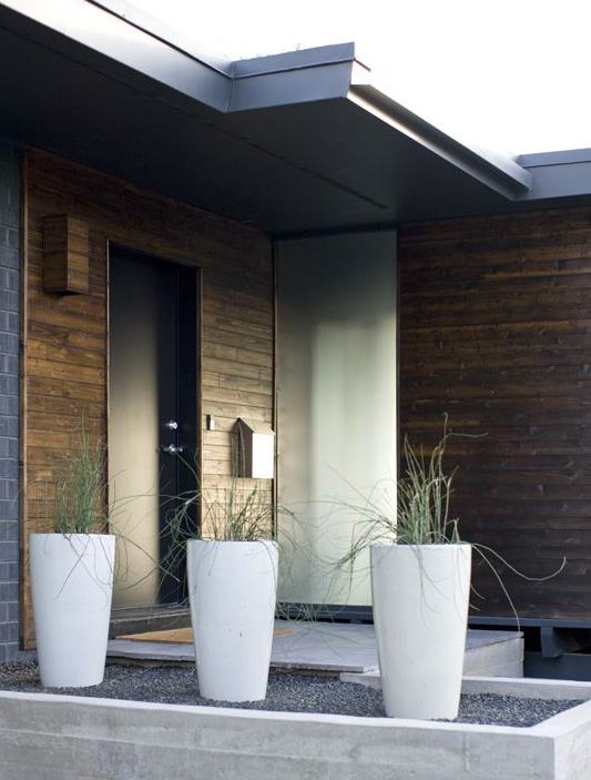 Utah Modern Homes for Sale - dark walnut makes it!