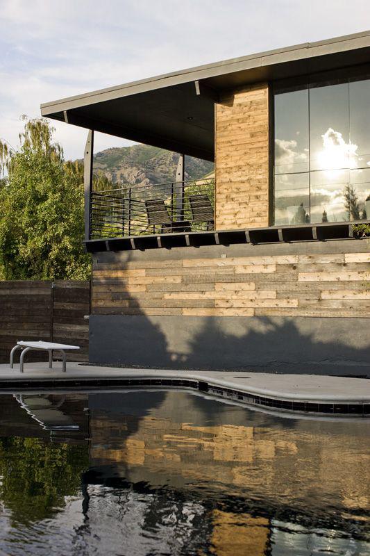 Utah Modern Homes for Sale - dark walnut makes it!