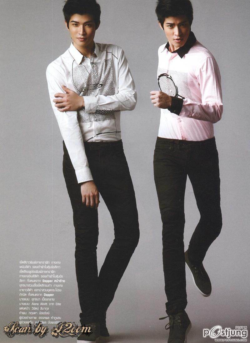 [Ts7] ตูมตาม-ยุทธนา เบื้องกลาง @ HARPER'S BAZAAR MEN  no.80 October 2011