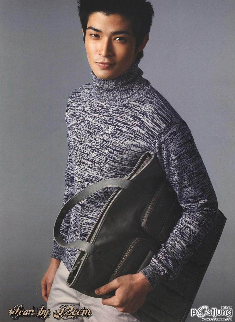 [Ts7] ตูมตาม-ยุทธนา เบื้องกลาง @ HARPER'S BAZAAR MEN  no.80 October 2011