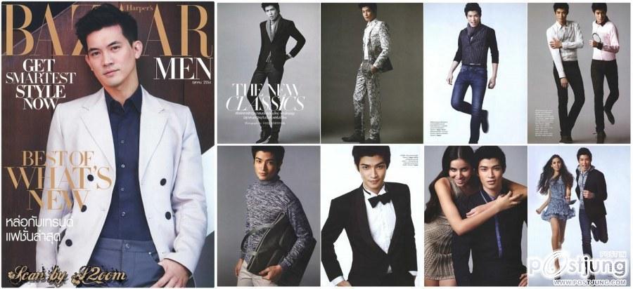 [Ts7] ตูมตาม-ยุทธนา เบื้องกลาง @ HARPER'S BAZAAR MEN  no.80 October 2011