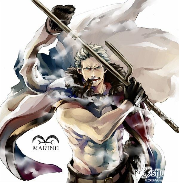 ใครชอบ ผู้พัน Smoker กับ Tashigi จาก One Piece บ้าง