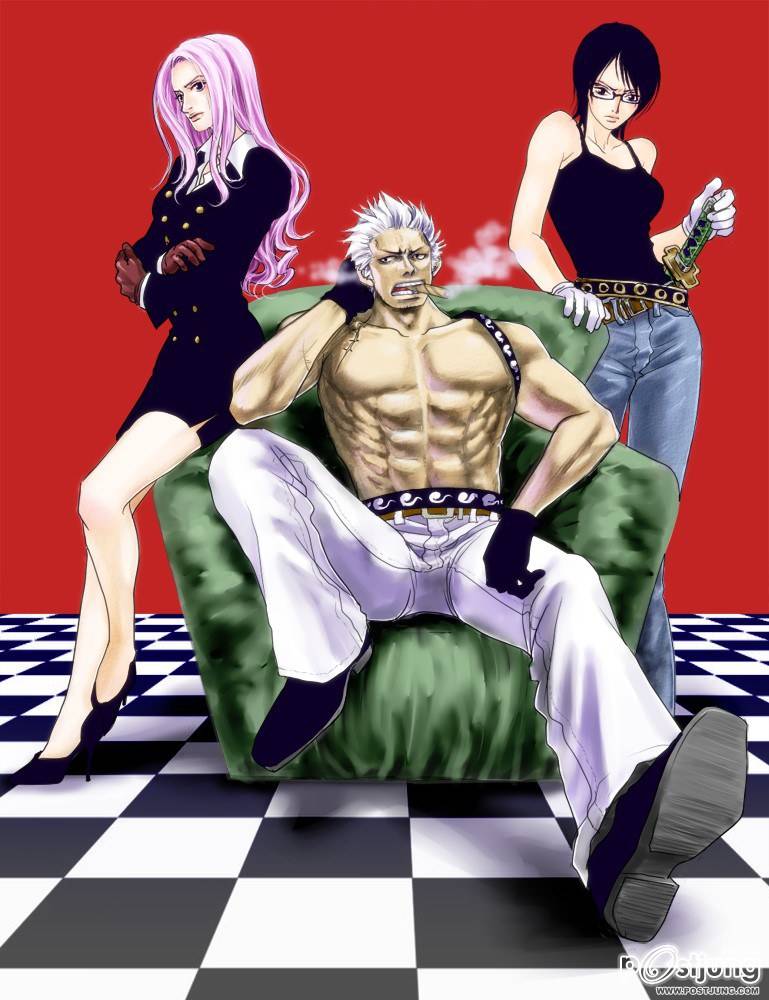 ใครชอบ ผู้พัน Smoker กับ Tashigi จาก One Piece บ้าง