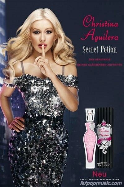 รวบรวมภาพโปรโมทน้ำหอม &ldquo;Secret Potion&rdquo; จาก Christina Aguilera