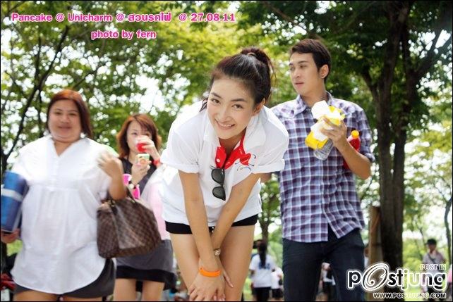 แพนเค้ก น่ารักมาก แต่งหน้าเบาๆ ก็ เรี่ดแล้ว