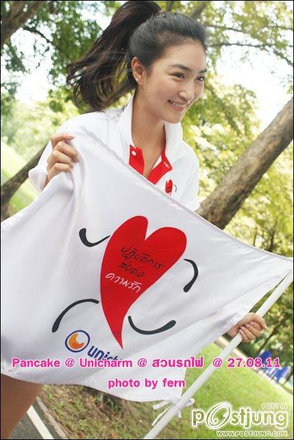 แพนเค้ก น่ารักมาก แต่งหน้าเบาๆ ก็ เรี่ดแล้ว