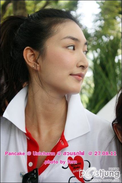 แพนเค้ก น่ารักมาก แต่งหน้าเบาๆ ก็ เรี่ดแล้ว