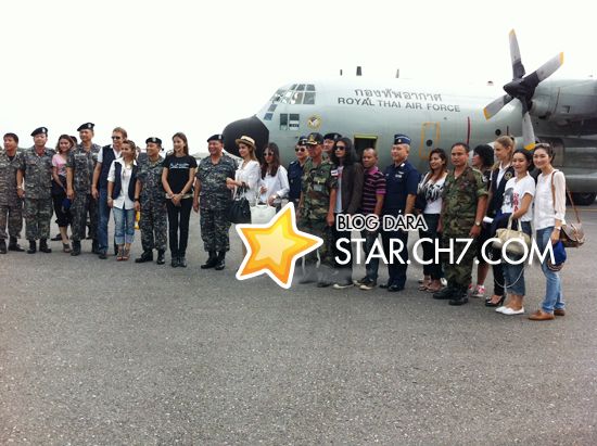 แพนเค้ก ให้กำลังใจพี่ๆ ทหาร @กองทัพอากาศ จ.ปัตตานี