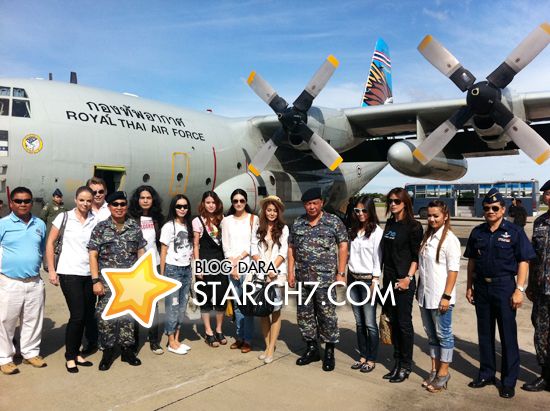 แพนเค้ก ให้กำลังใจพี่ๆ ทหาร @กองทัพอากาศ จ.ปัตตานี