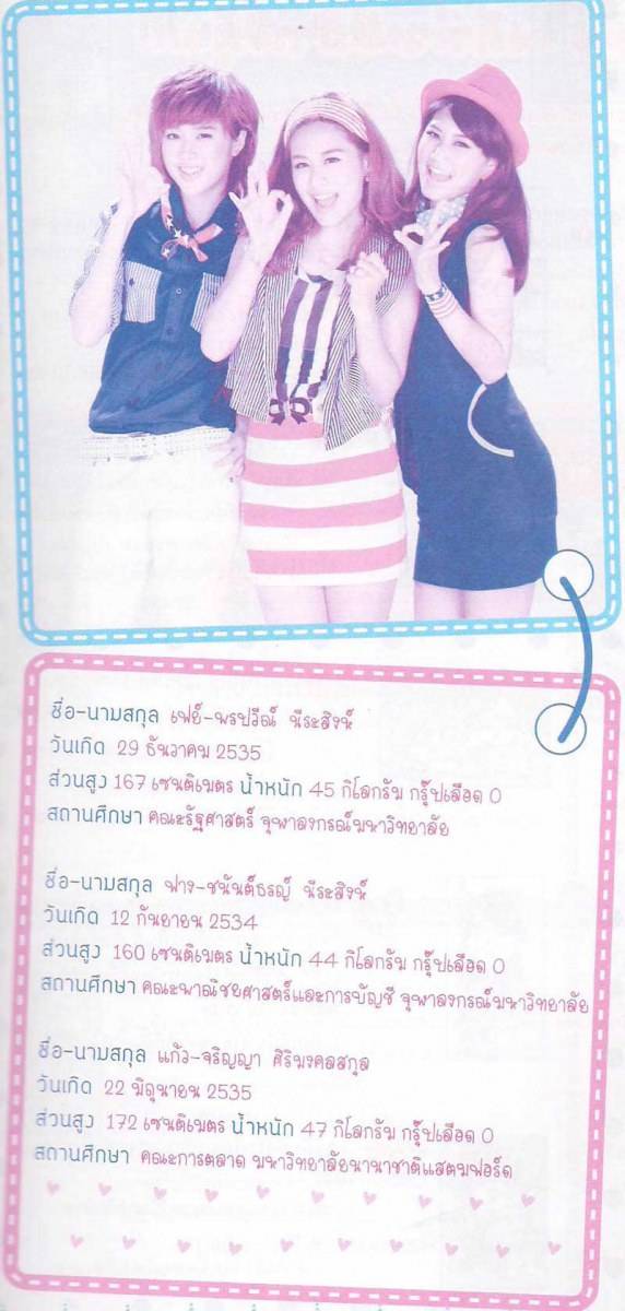 เฟย์ ฟาง แก้ว [FFK] @ I-LIKE vol. 10 no. 214 October 2011