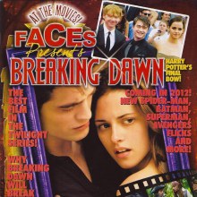 Scans of 'Breaking Dawn' @ Faces Magazine Fall 2011