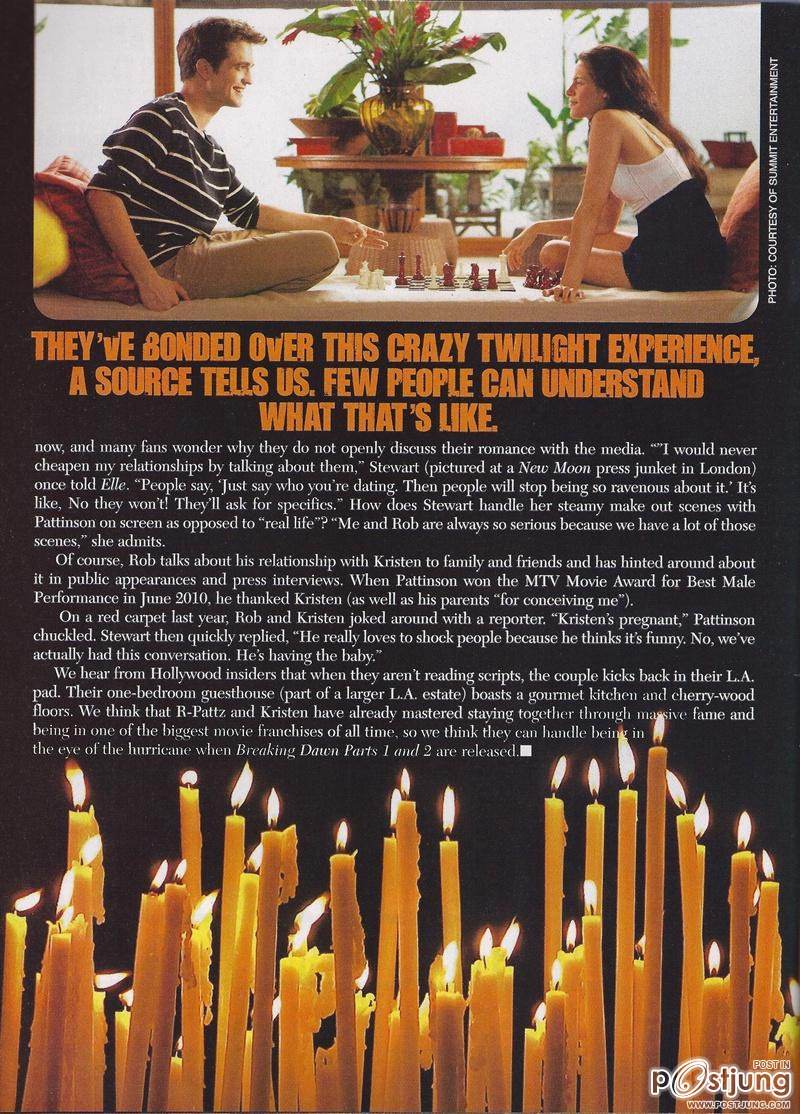 Scans of 'Breaking Dawn' @ Faces Magazine Fall 2011