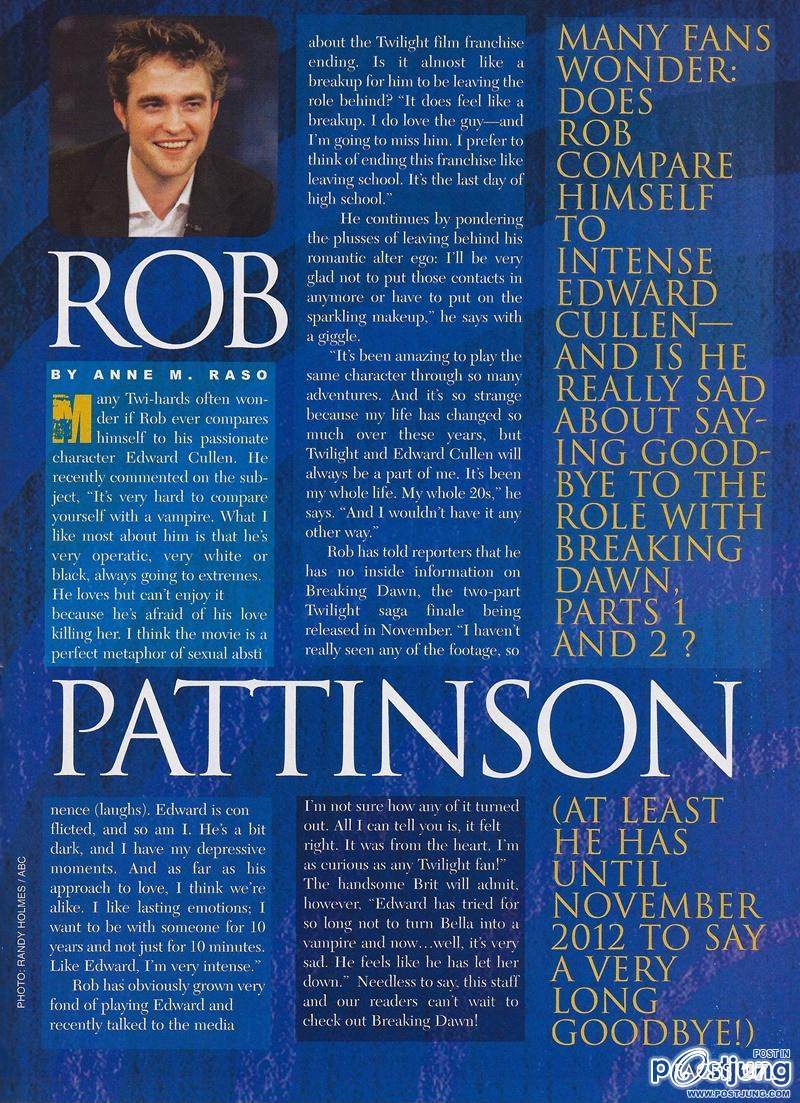 Scans of 'Breaking Dawn' @ Faces Magazine Fall 2011