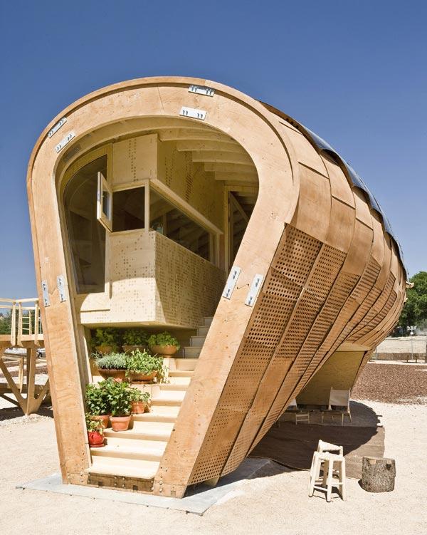 นี่ดิ เจ๋งจริง!Energy Producing Homes &ndash; House by IAAC, Fab Lab House