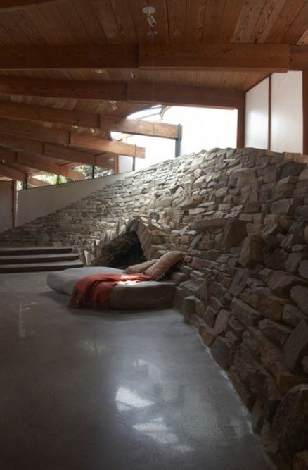 เท่่ดี Wood Radius House by Dwyer Design