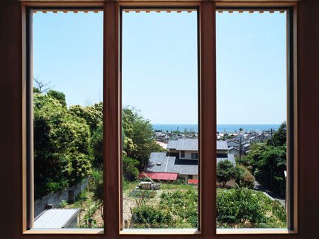House with Wood Exteriors and Interiors in Japan