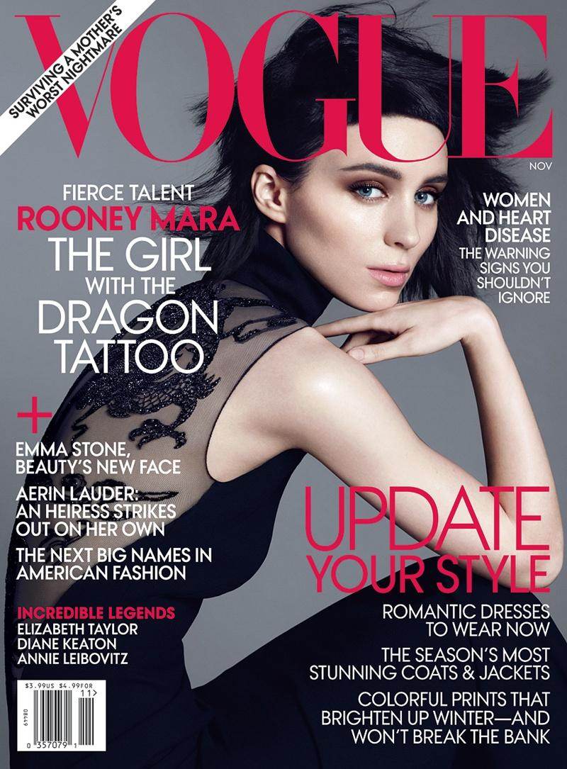 Rooney Mara @ Vogue Magazine November 2011