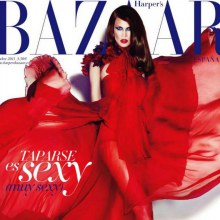 Aymeline Valade @  Harper’s Bazaar Spain October 2011