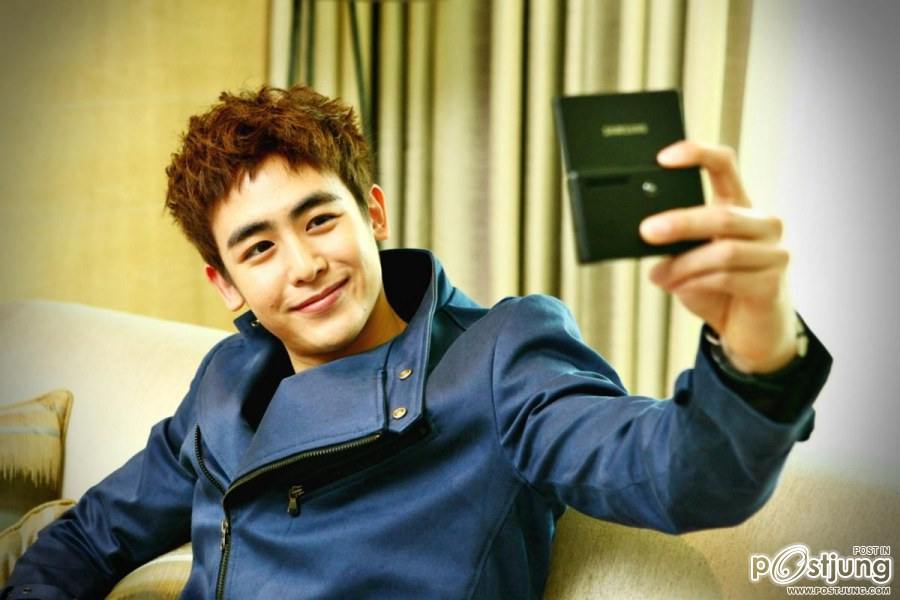 Exclusive Shots of Nichkhun and Samsung Multiview