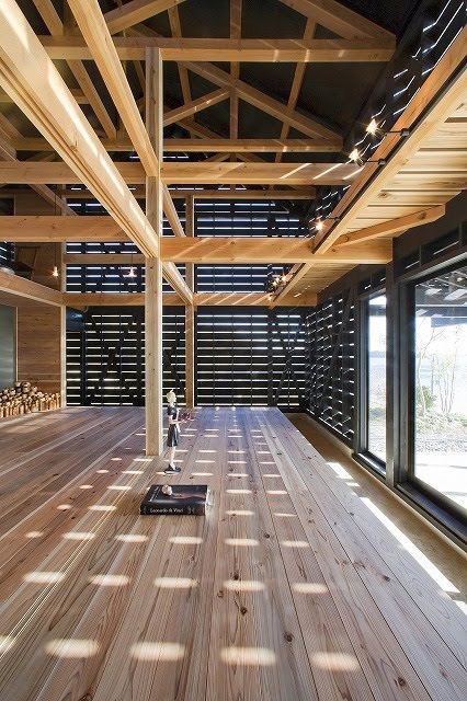 Barn Style Home Design by Japanese Architecture Firm