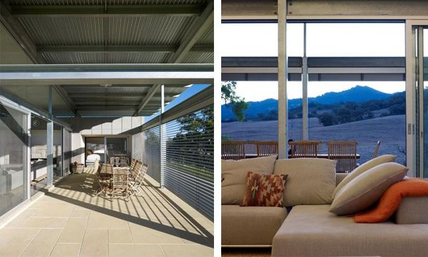 เหมือนร้านอาหารหรือโรงรถมากกว่าบ้านFarmhouse Design Ideas - Bluff Farm House