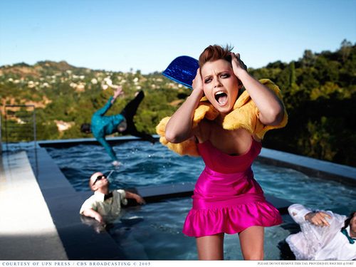 ถูกก่อกวนที่สระน้ำ