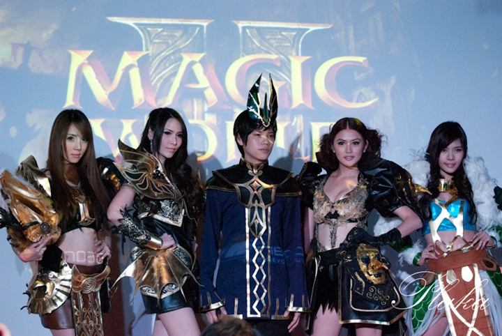 คชา (AF8) @ งานเปิดตัวเกม Magic World 2 Online