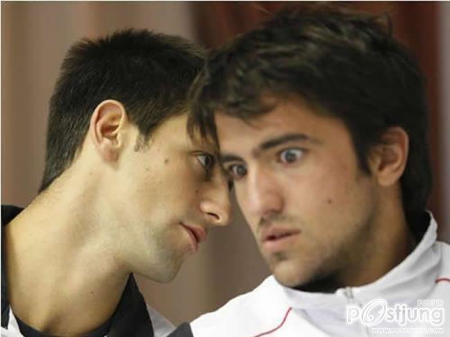 นักเทนนิส ในออมกอด Love