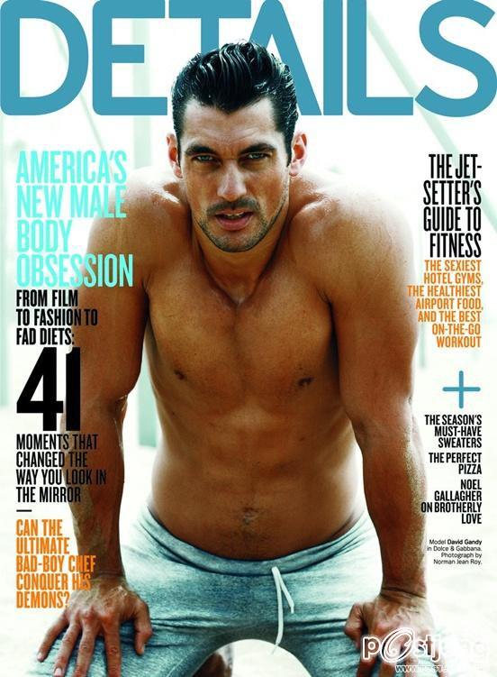 David Gandy @ Details Magazine November 2011
