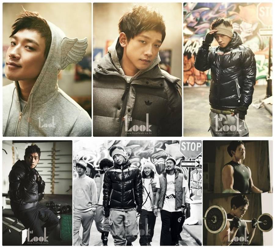 (Rain) เรน เผยภาพแฟชั่นชุดสุดท้ายหลังเข้ากรม ในนิตยสาร '1st LOOK'