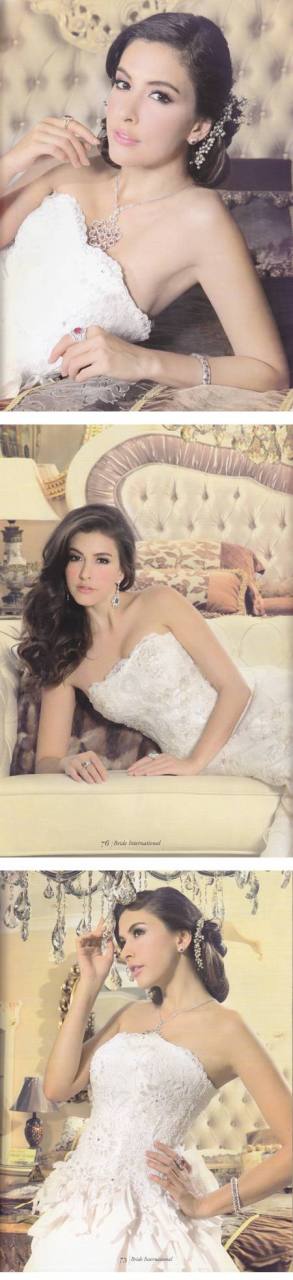 อ่อนหวานปนเซ็กซี่ด้วย...ชุดแต่งงานลายลูกไม้