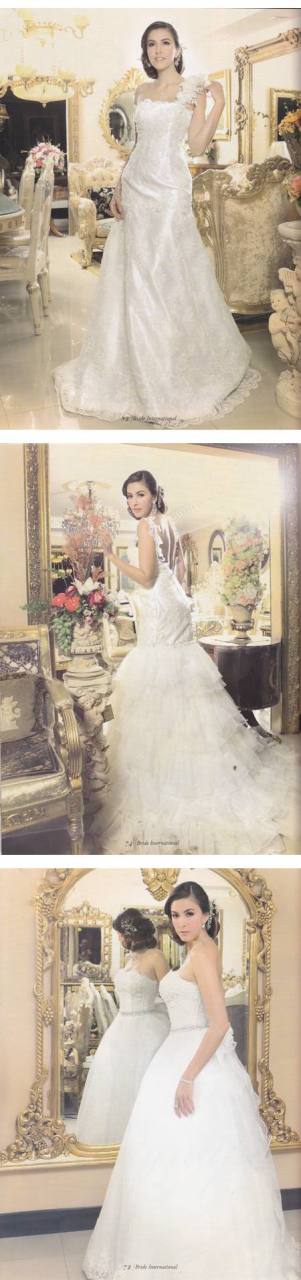 อ่อนหวานปนเซ็กซี่ด้วย...ชุดแต่งงานลายลูกไม้