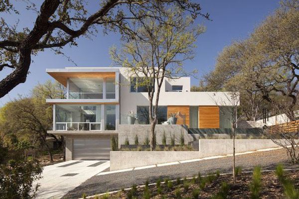 Beautiful Contemporary Homes - Passive Solar House in Texas