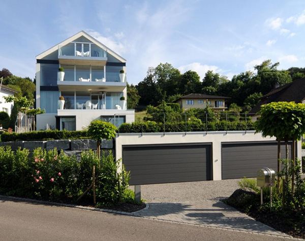 Cottage Style Houses - cool contemporary take on Swiss chalet สวย