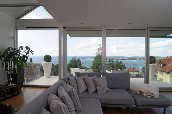 Cottage Style Houses - cool contemporary take on Swiss chalet สวย