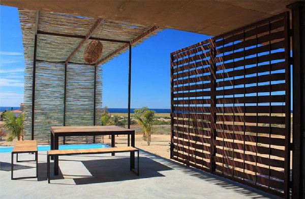 Beachfront Bungalow Style House for Rent in Baja, Mexico