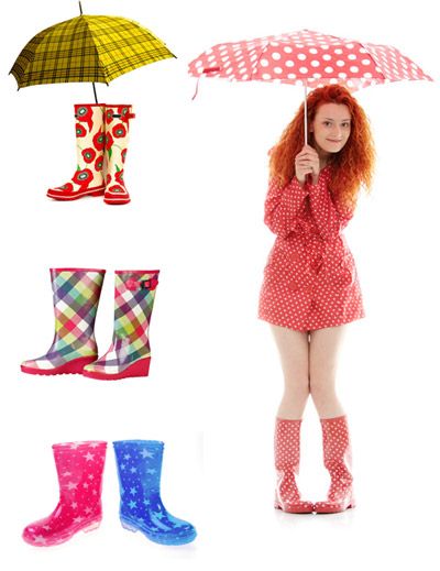 แฟชั่นรองเท้าบู้ทลุยน้ำ น่ารัก ๆ