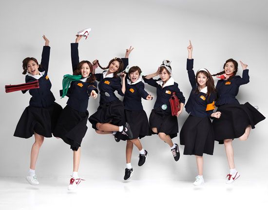 T-ara กับแฟชั่น retro school girls
