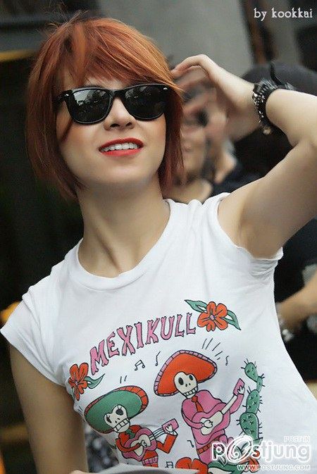 พะแพงAF4 ผมสั้นสีแดงสุดเท่