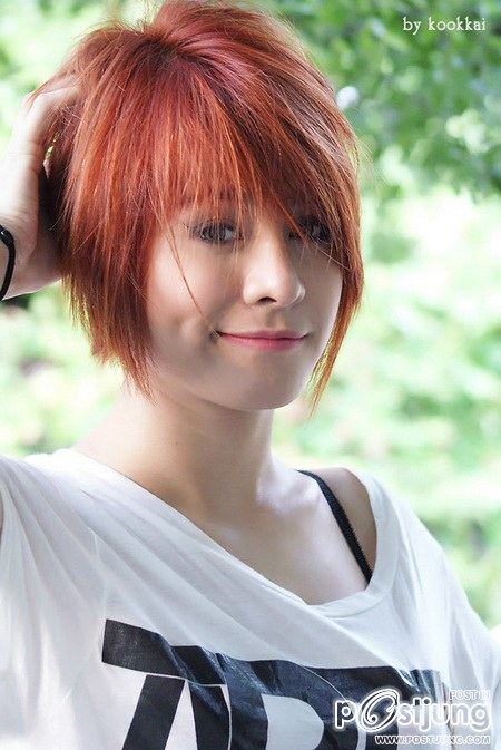 พะแพงAF4 ผมสั้นสีแดงสุดเท่
