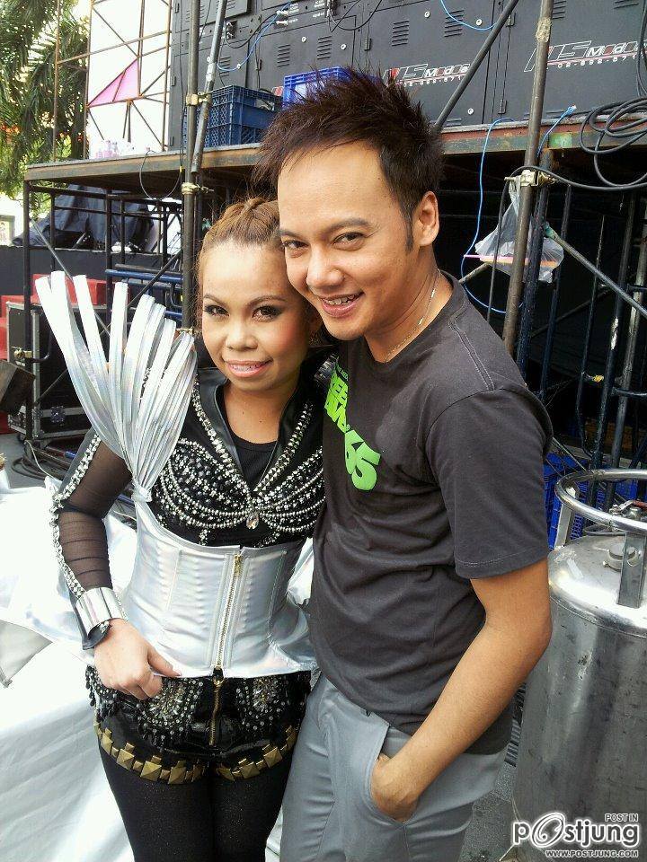 ตุ๊กกี้ & ดีเจเจ๊แหม่ม งาน  BANGKOK FUN FEST @ CTW