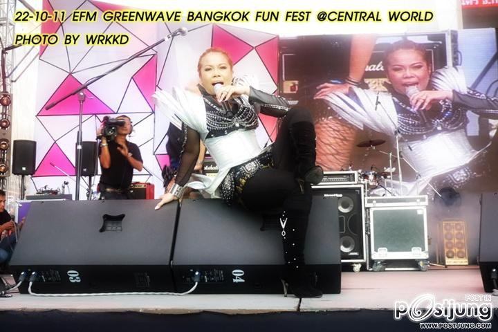 ตุ๊กกี้ & ดีเจเจ๊แหม่ม งาน  BANGKOK FUN FEST @ CTW