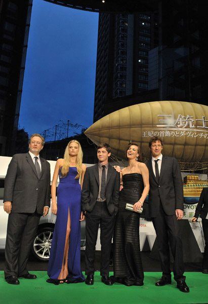 The Three Musketeers Japan Premiere at Ropponhi Hills arena &middot;